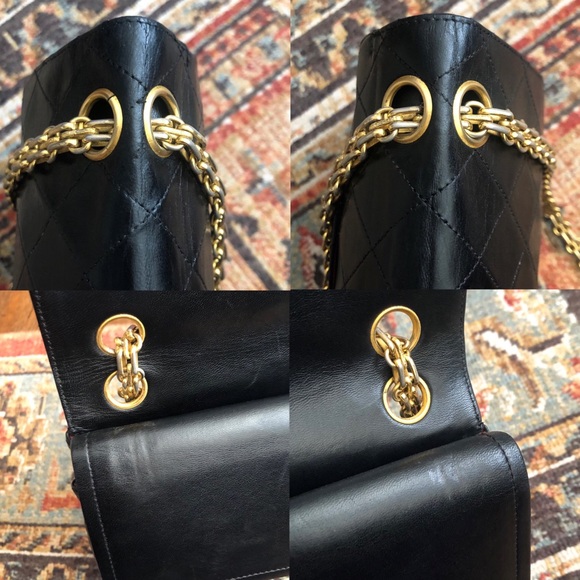 SOLD***Chanel Vintage Classic Medium Bijoux Double Flap Bag - Picture 11 of 13
